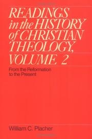 Readings in the History of Christian Theology Volume 2