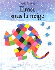 Elmer sous la neige