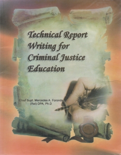 technical report writing and presentation in criminology