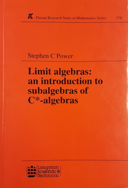Limit Algebras: An Introduction to Subalgebras(Pitman Research Notes in Mathematics Series, 278) (Chapman &amp; Hall/CRC Research Notes in Mathematics Series)