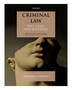 Criminal Law : Text Cases &amp; Materials