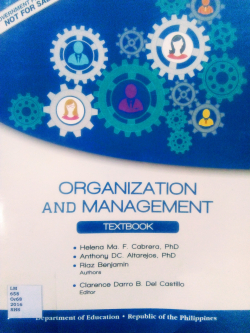Organization and management: Textbook