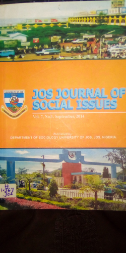 JOS JOURNAL OF SOCIAL ISSUES