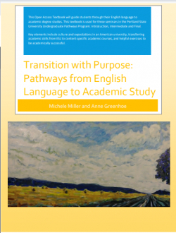 Transition with Purpose: Pathways from English Language to Academic study (OER)