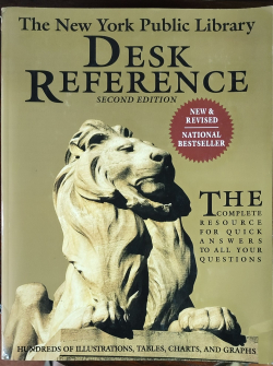 New York Public Library Desk Reference, The