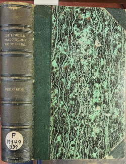 De L'Ordre Maconnique de Misraim
