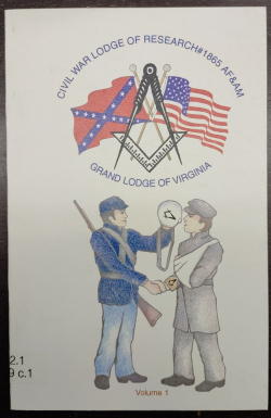 Transactions of the Civil War Lodge of Research, Vol. 1, 2000