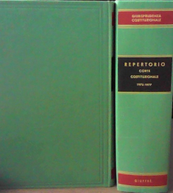 Repertorio Corte Costituzionale 1976/1977