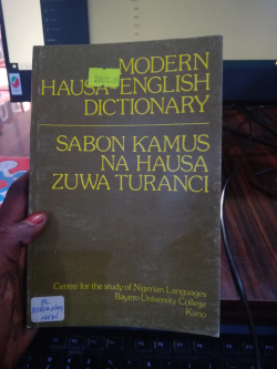 Modern Hausa English DIctionary
