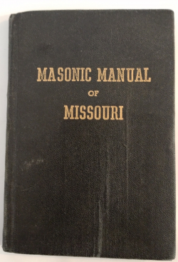 Masonic Manual of Missouri