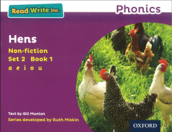 RWI, Hens Non-fiction, Set 2, Book 1  "a e i o u"