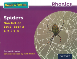 RWI, Spiders Non-fiction, Set 2, Book 2  "a e i o u"