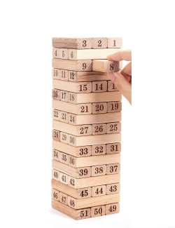 Wooden Pieces Jenga Block (Big and Small Size)