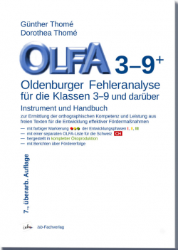OLFA 3-9+ - Oldenburger Fehleranalyse für die Klassen 3-9 und darüber (de)