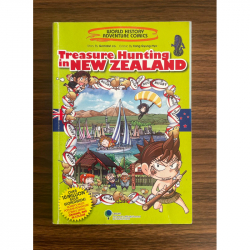 Treasure hunting in New Zealand World history adventure comics